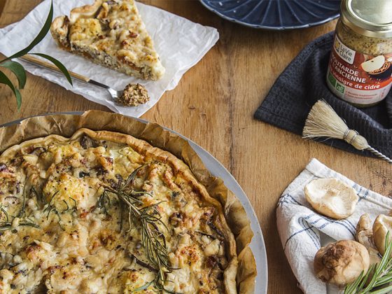 Tarte Au Chou Fleur Mascarpone Et Moutarde A L Ancienne La Vie