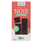 TABLETTE CHOCOLAT NOIR 70%