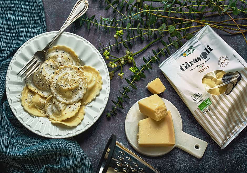 Crème de fromage aux truffes